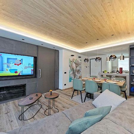 Appartamento Lux Domotic Apt-Chalet Dolomites Pinzolo Esterno foto