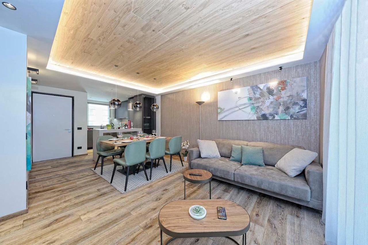 Appartamento Lux Domotic Apt-Chalet Dolomites Pinzolo Esterno foto