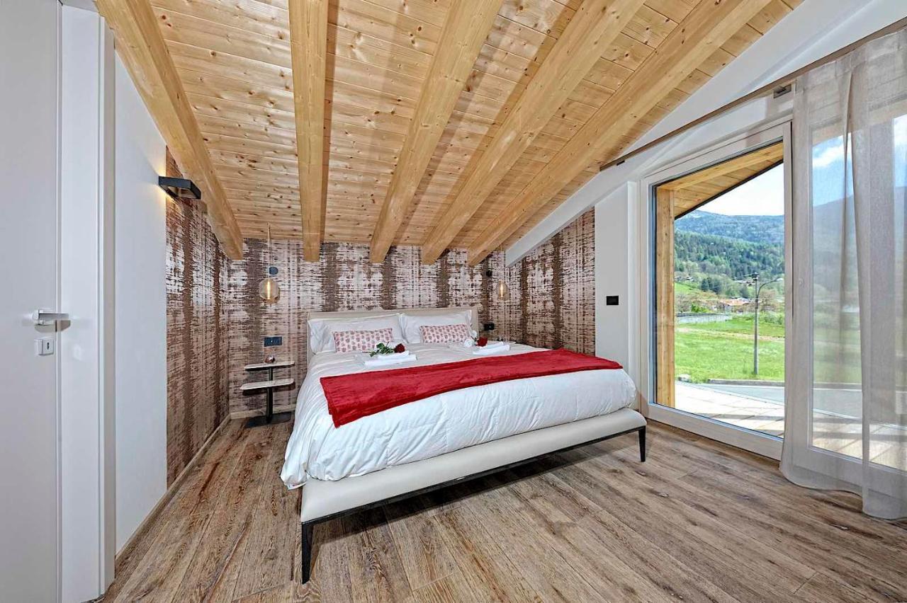 Appartamento Lux Domotic Apt-Chalet Dolomites Pinzolo Esterno foto